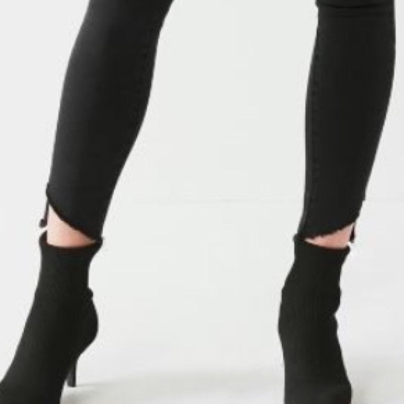 BDG Twig fray high rise skinny black jean 28 29 - Picture 2 of 8